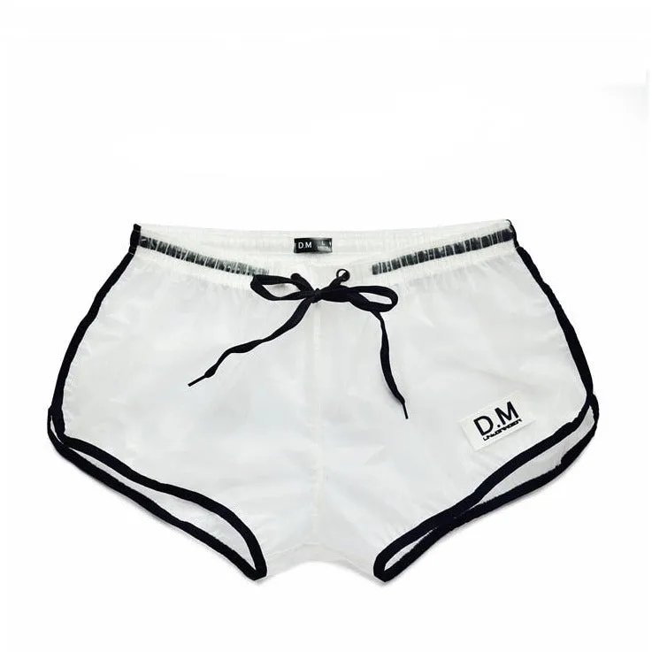 DM Plastic See Through Running Shorts