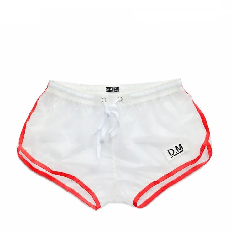 DM Plastic See Through Running Shorts