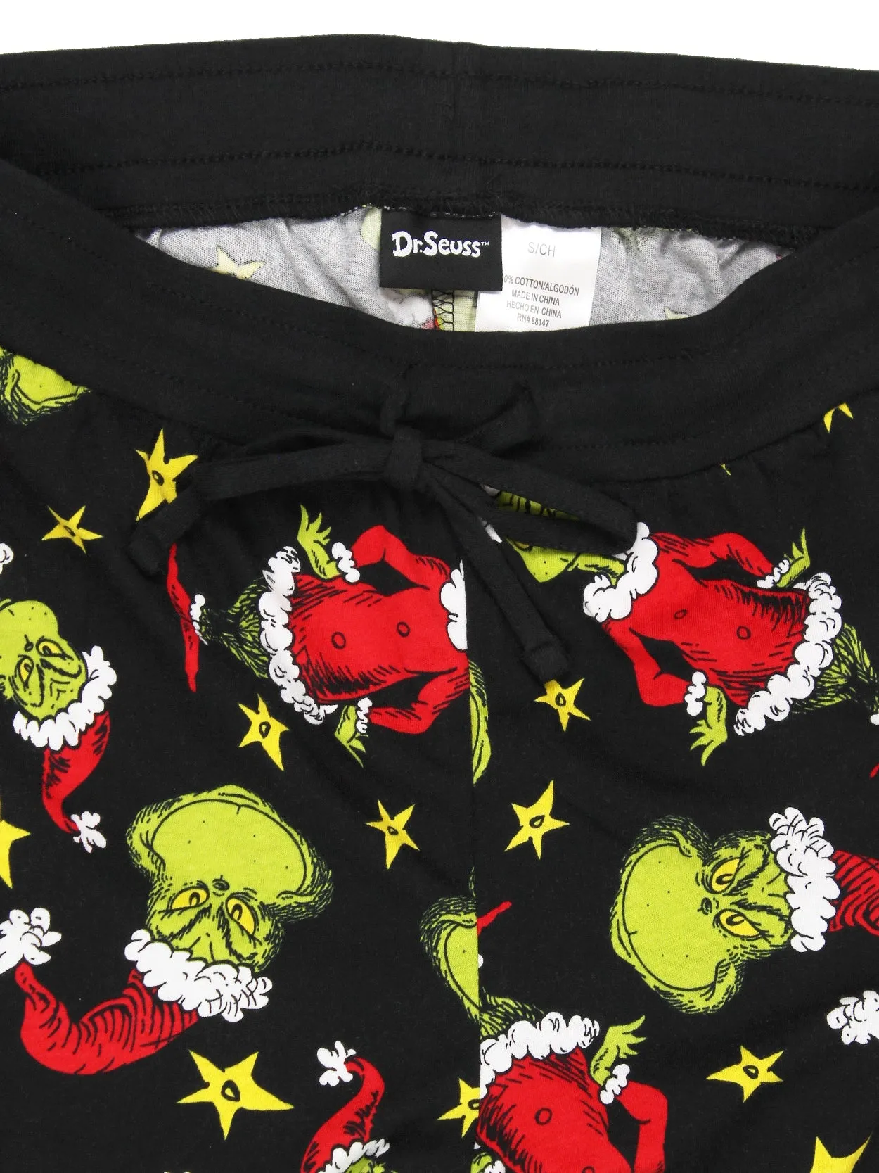 Dr. Seuss The Grinch Mens Holiday Pajama Pants