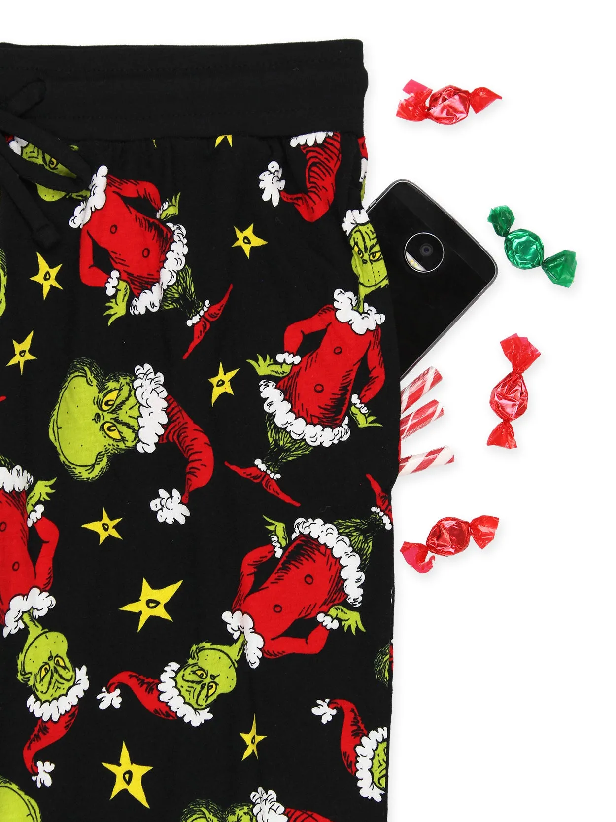 Dr. Seuss The Grinch Mens Holiday Pajama Pants