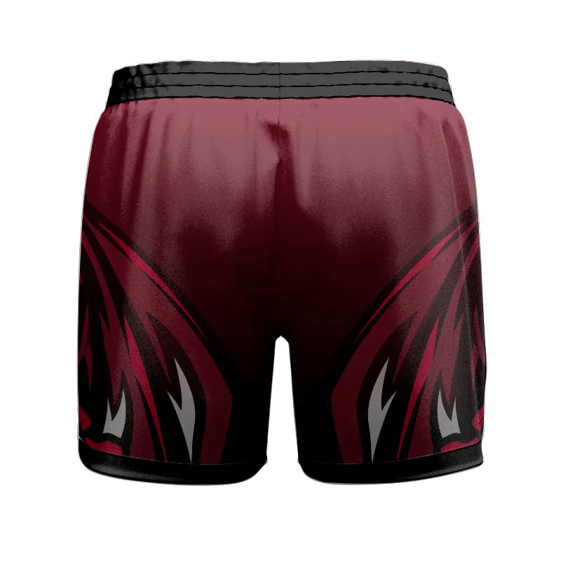 Dragons SlimFit HP Ladies Girls Curve Shorts Pro Design Your Own Custom