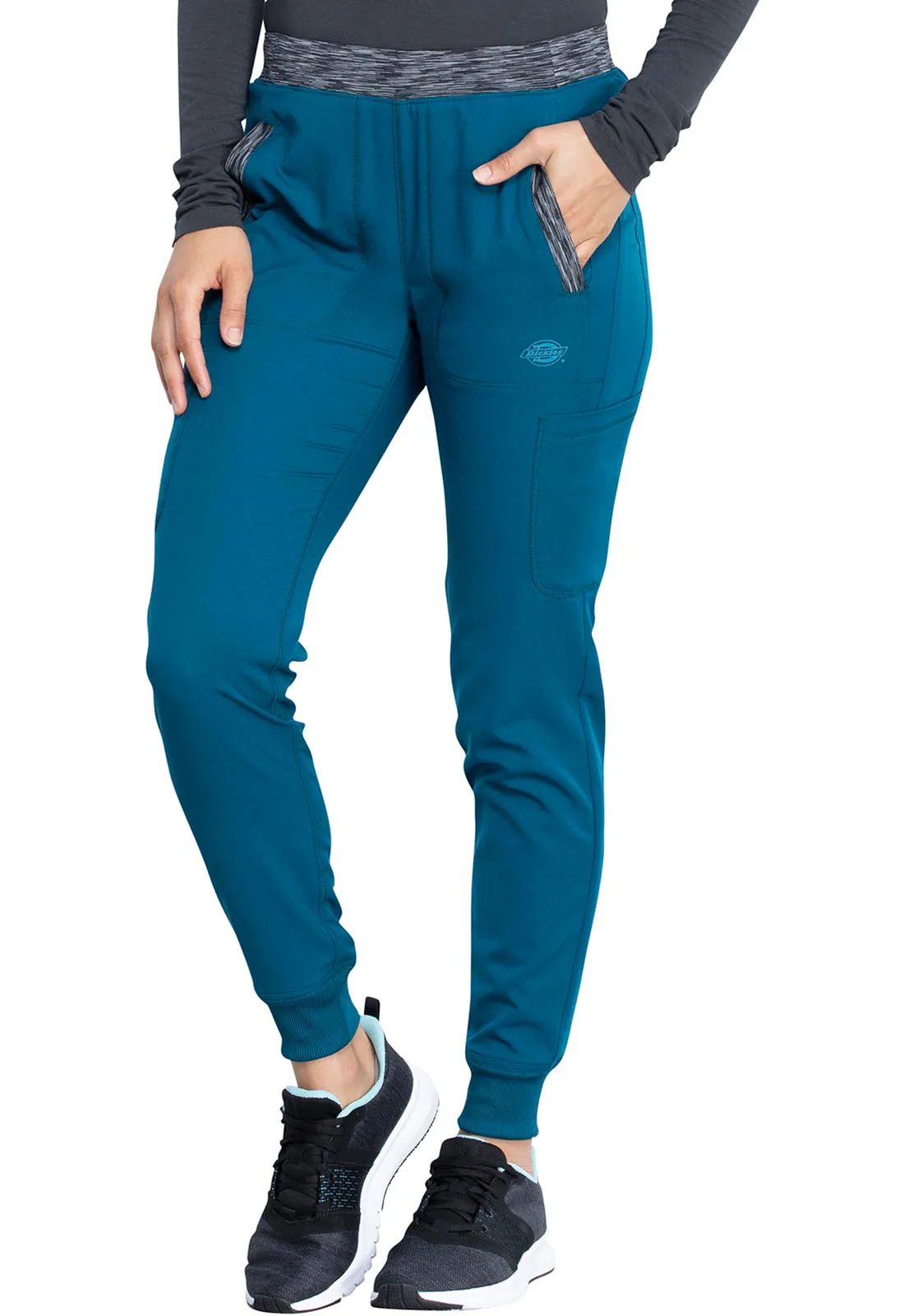 Dynamix DK185 Natural Rise Tapered Leg Jogger Pants Caribbean Blue