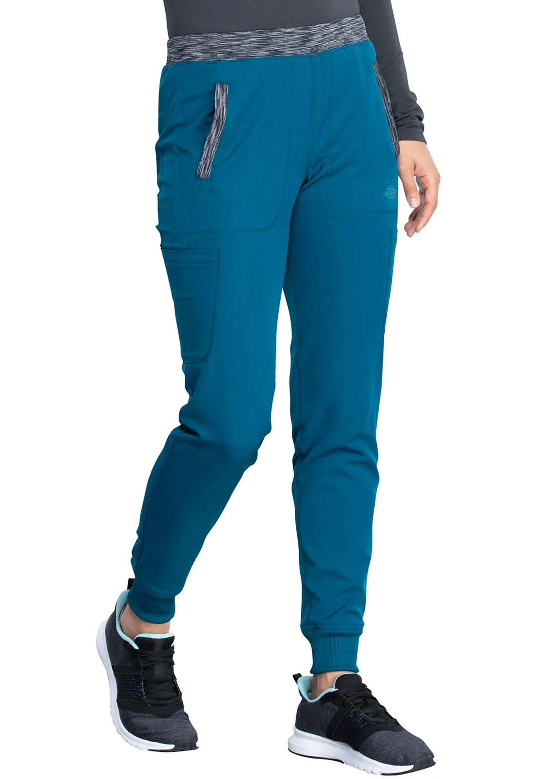 Dynamix DK185 Natural Rise Tapered Leg Jogger Pants Caribbean Blue