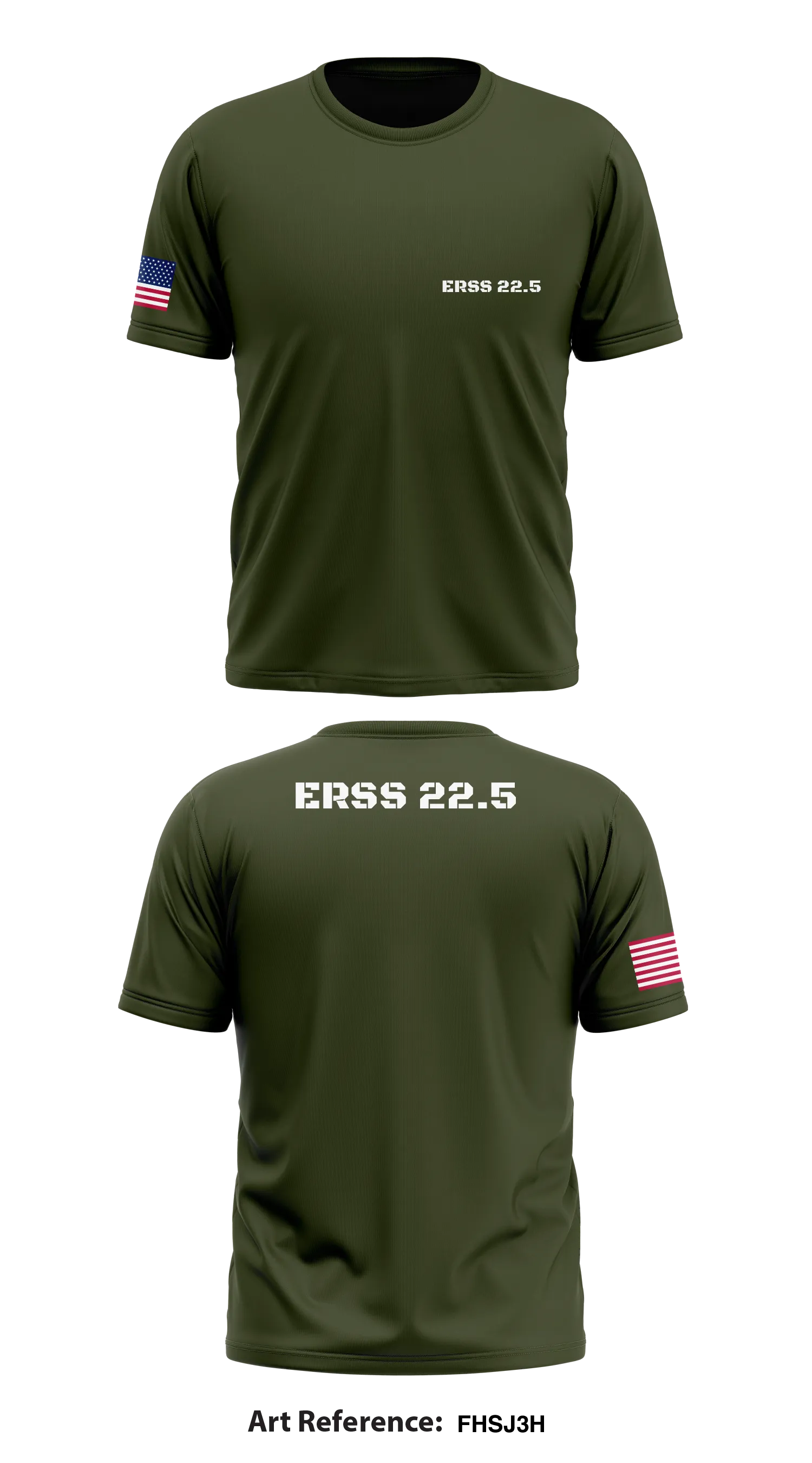ERSS 22.5 Store 1 Core Men's SS Performance Tee - fHsj3H