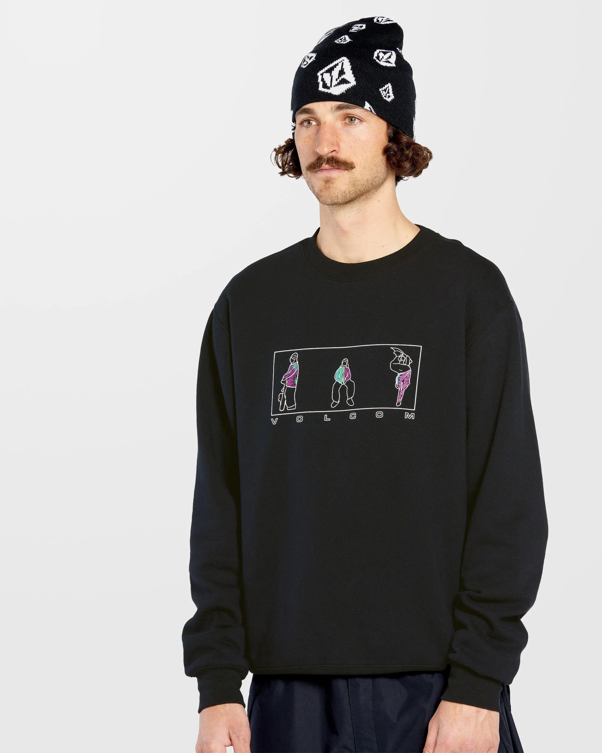 Essential Fleece Sweatshirt - Black