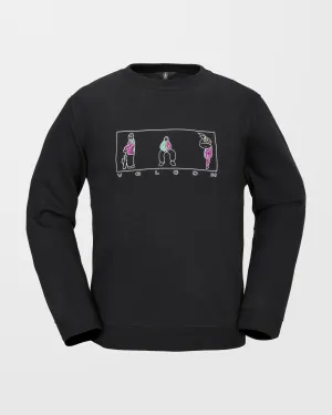 Essential Fleece Sweatshirt - Black