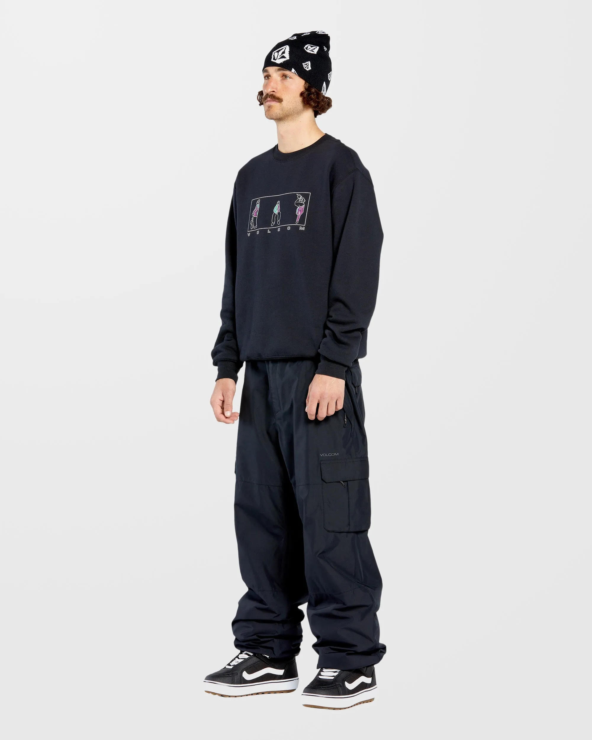 Essential Fleece Sweatshirt - Black