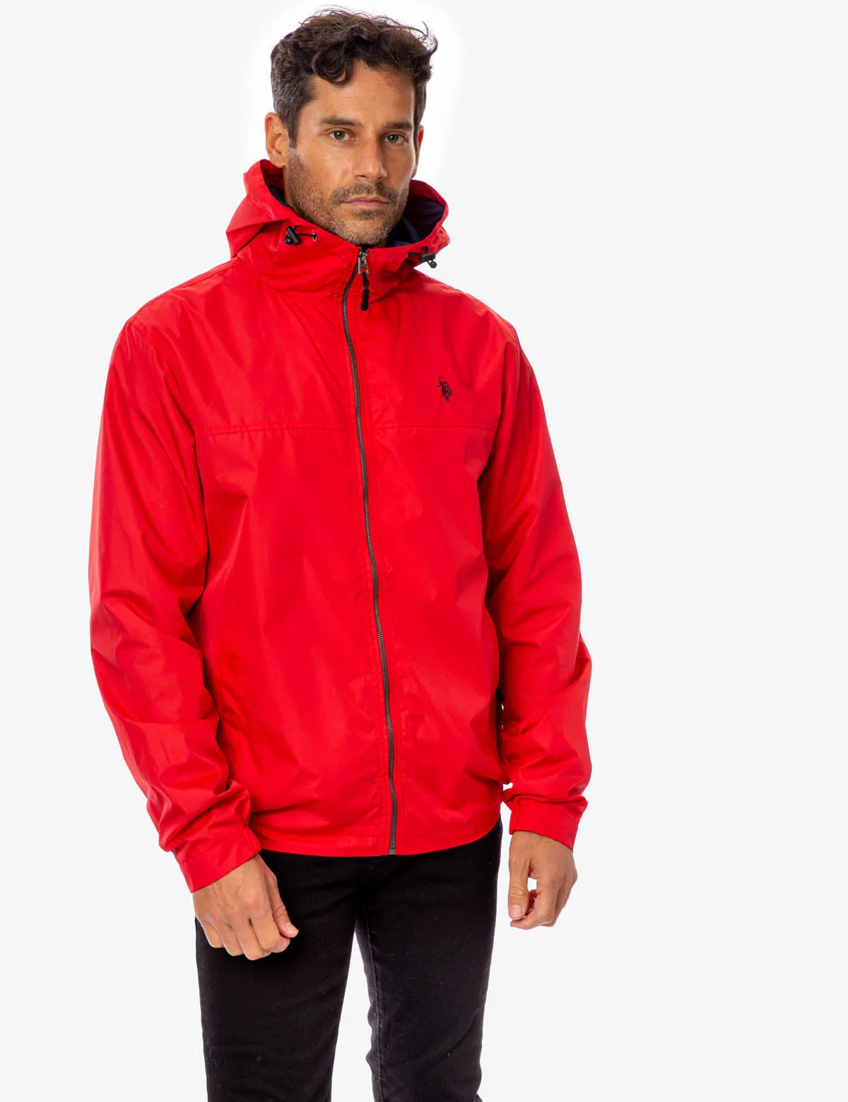ESSENTIAL HOODED WINDBREAKER