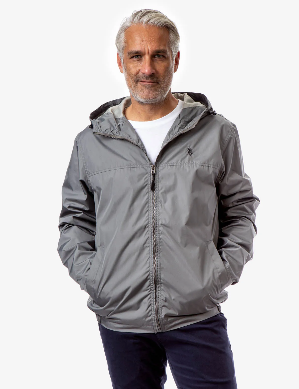 ESSENTIAL HOODED WINDBREAKER
