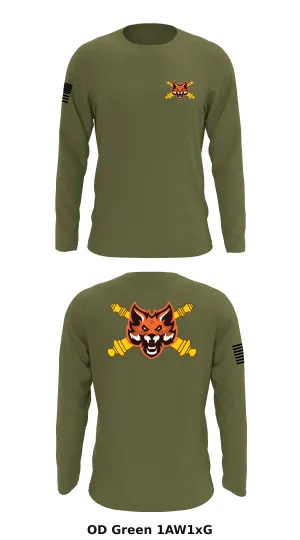 F Sfc 3-29, 4th ID  Store 1 Core Men's LS Performance Tee - 1AW1xG