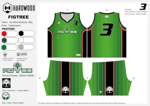 Figtree Basketball Uniform Set