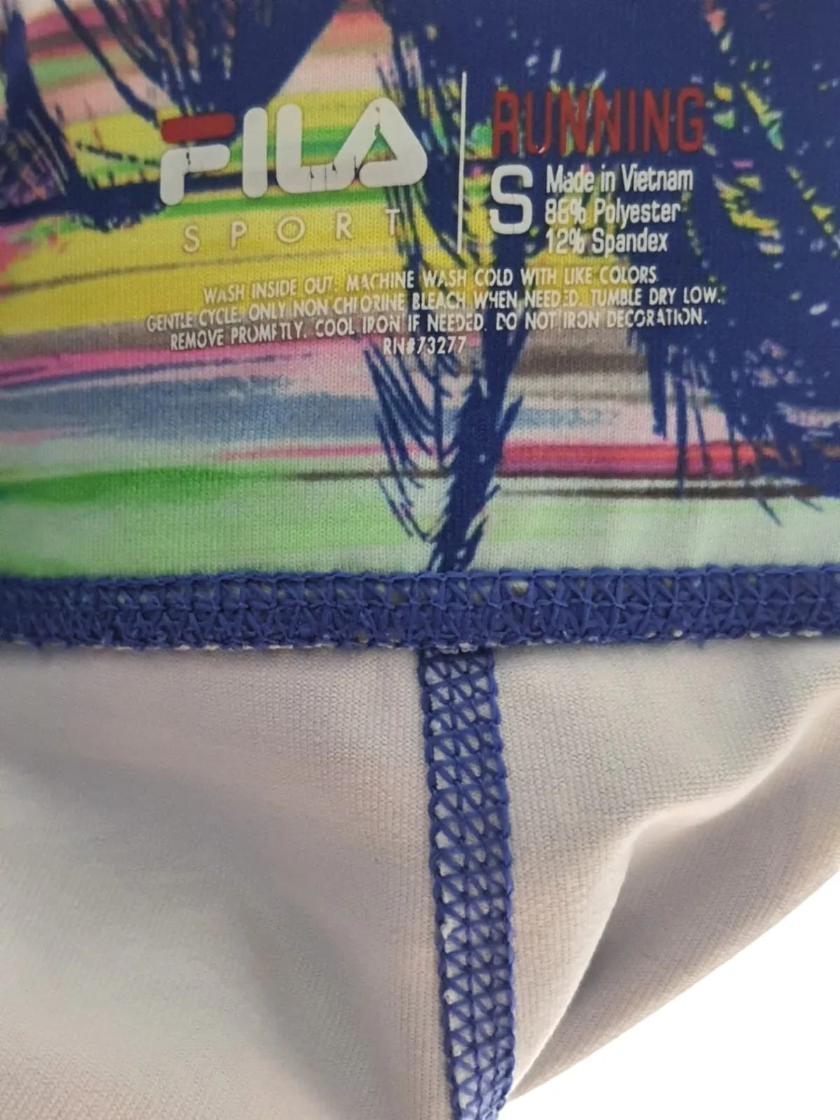 Fila Running Printes Sport Cycling Short ( S )