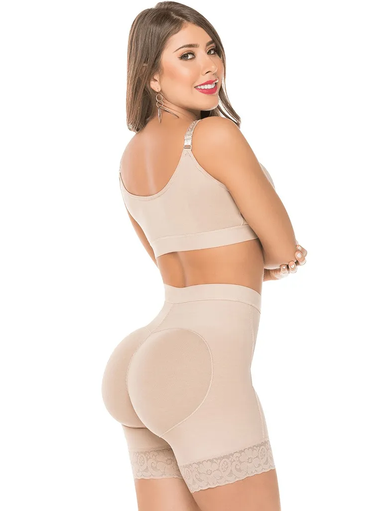 Final Sale Clearance Fajas Salome High Waist Compression Slimmer Shapewear Shorts