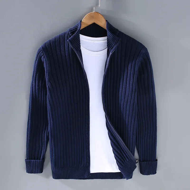 Finn - men's cotton zip-up vest