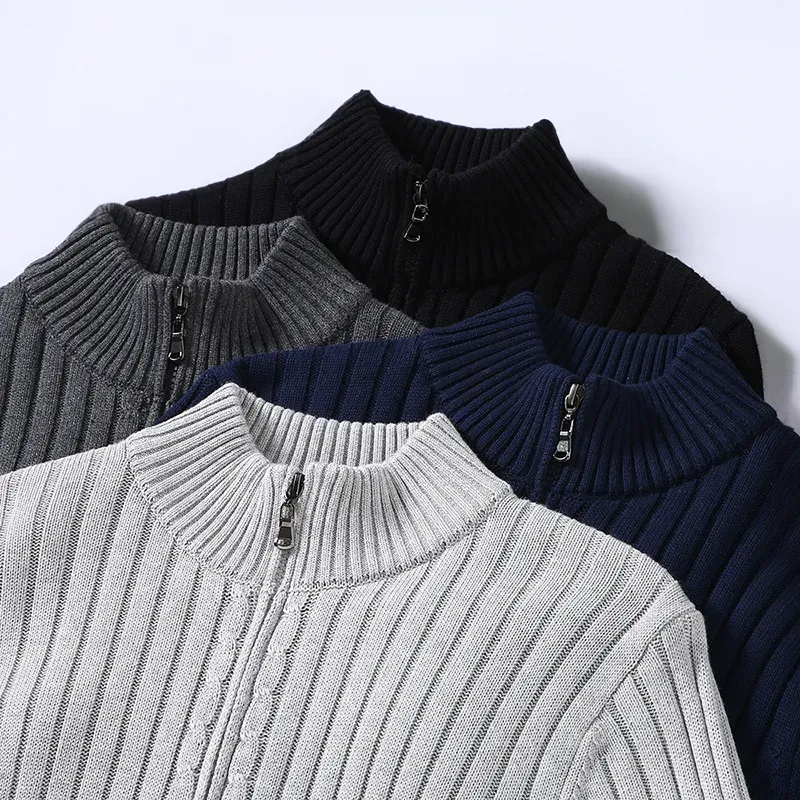 Finn - men's cotton zip-up vest