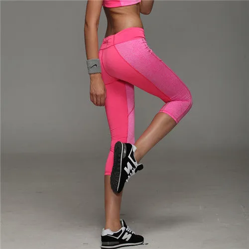 fitness Women Yoga Pants Sport Fitness Night Running Sportswear Tights Quick Drying Compression Trousers Gym Slim Legging