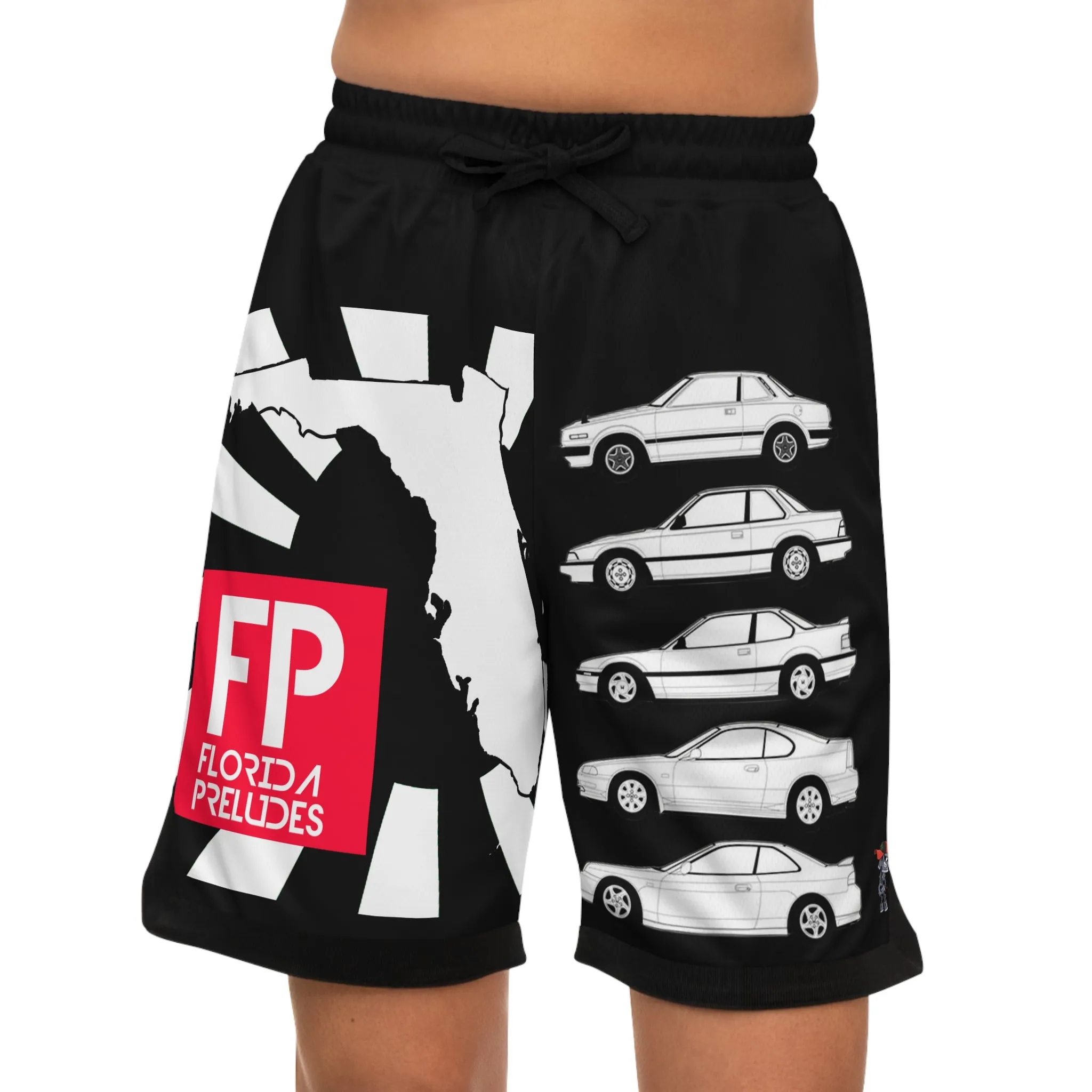 Florida Preludes x Tork'n Off Basketball Rib Shorts