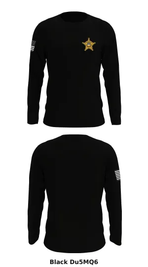 Franklin County Sheriffs Department  Store 1 Core Men's LS Performance Tee - Du5MQ6