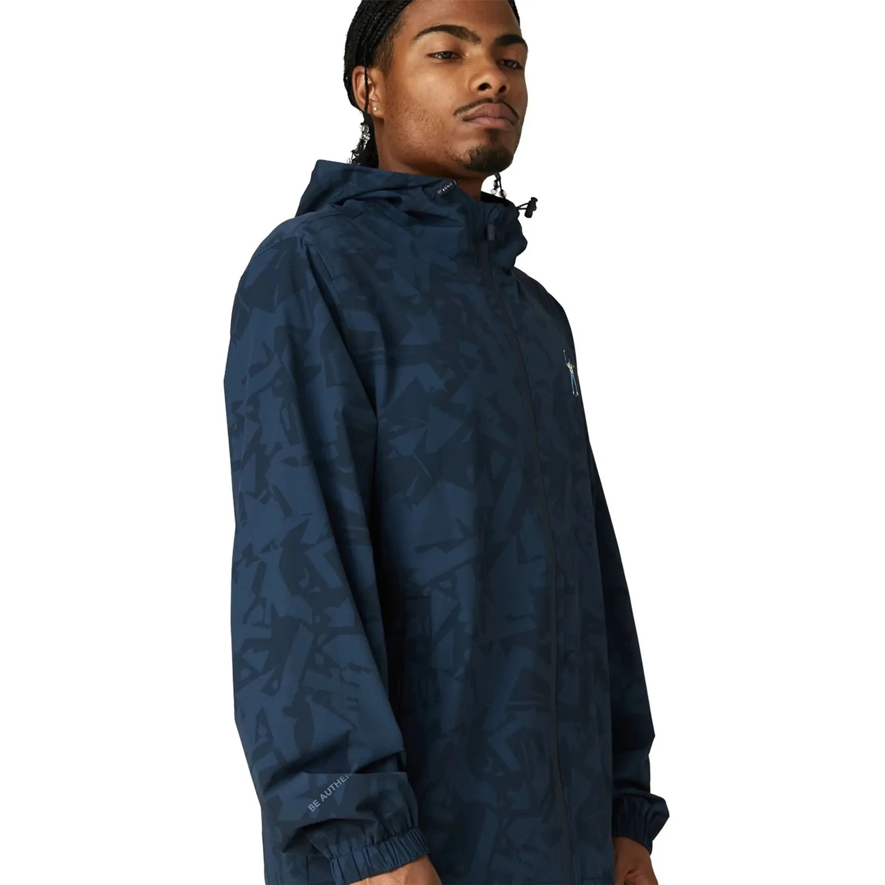 Full Zip Windbreaker Midnight Shatter