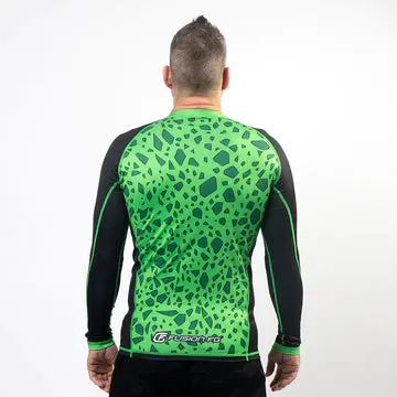 Fusion Fight Gear Dragon Ball Z Cell Rashguard Rash Guard