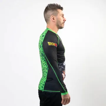 Fusion Fight Gear Dragon Ball Z Cell Rashguard Rash Guard