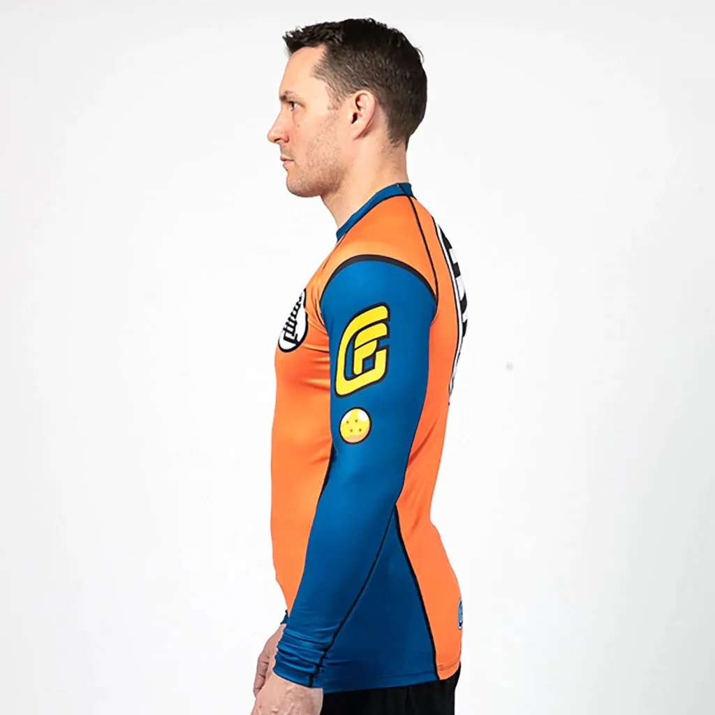 Fusion Fight Gear Dragon Ball Z Goku Rash Guard Rashguard
