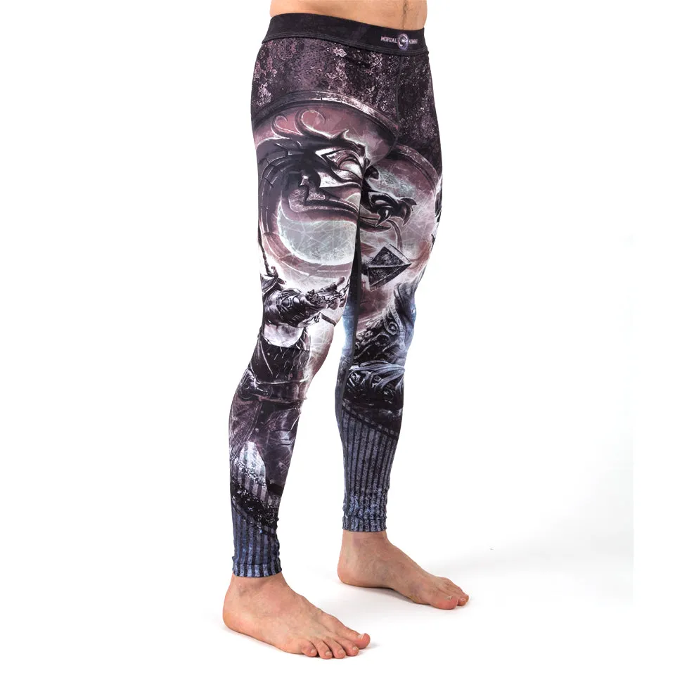 Fusion Fight Gear Mortal Combat Sub-Zero vs Scorpion Spats Pants