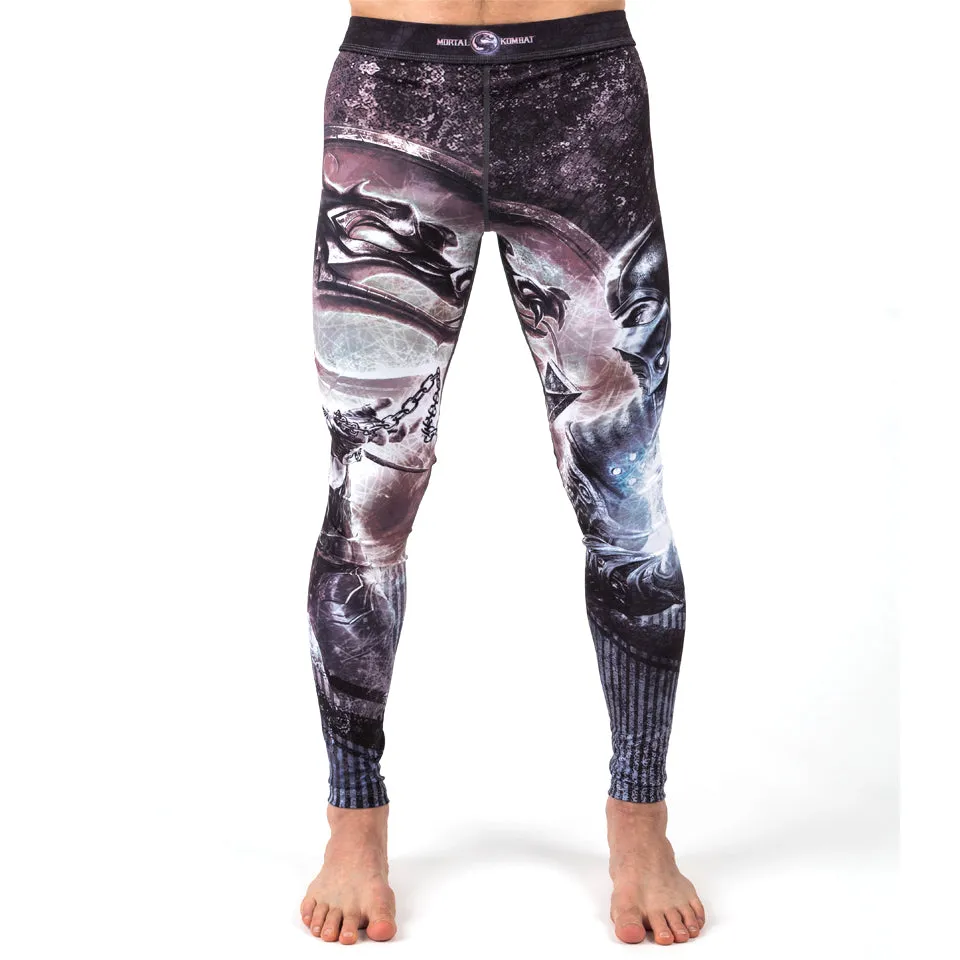 Fusion Fight Gear Mortal Combat Sub-Zero vs Scorpion Spats Pants