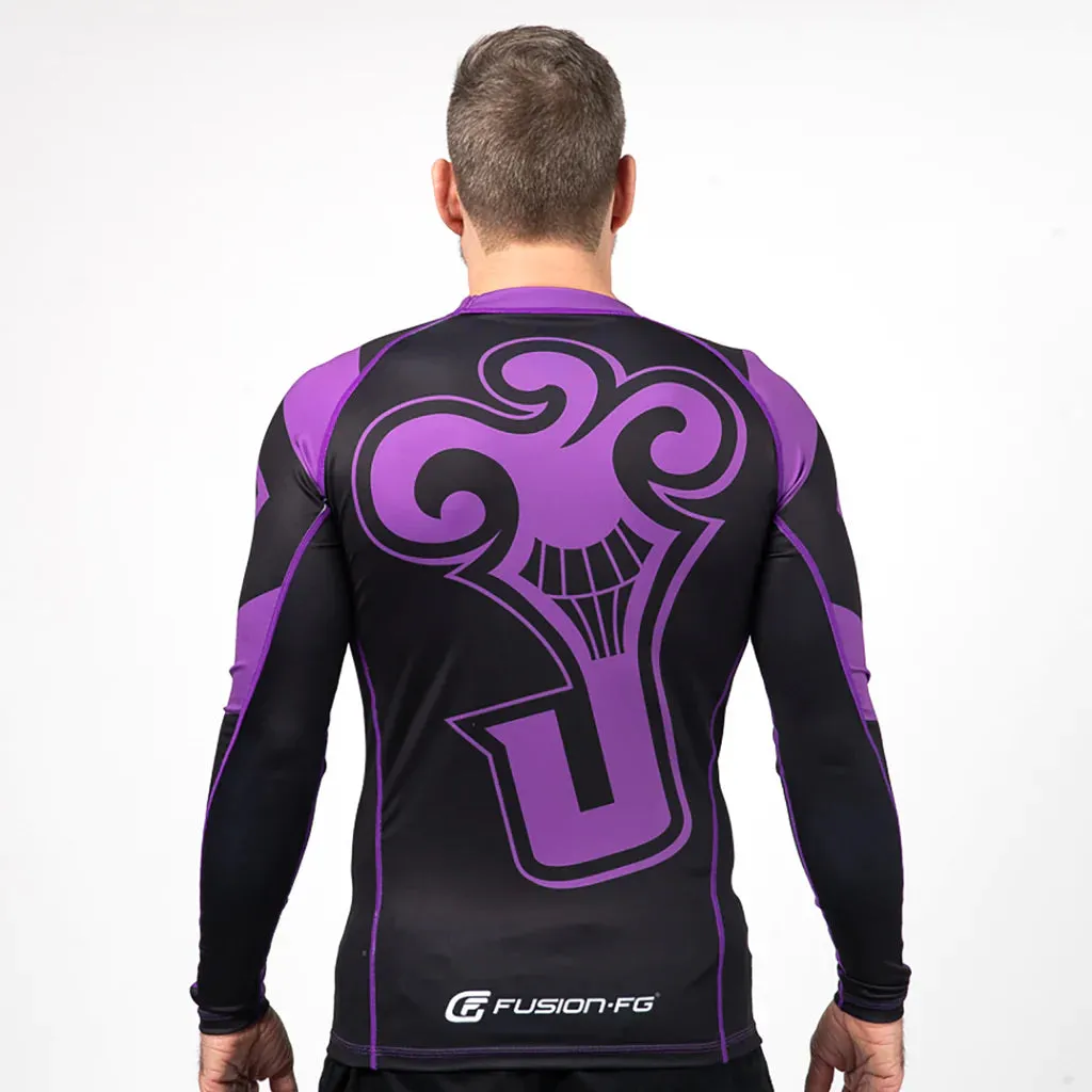 Fusion Fight Gear The Joker Bloody Hands Rashguard Rash Guard