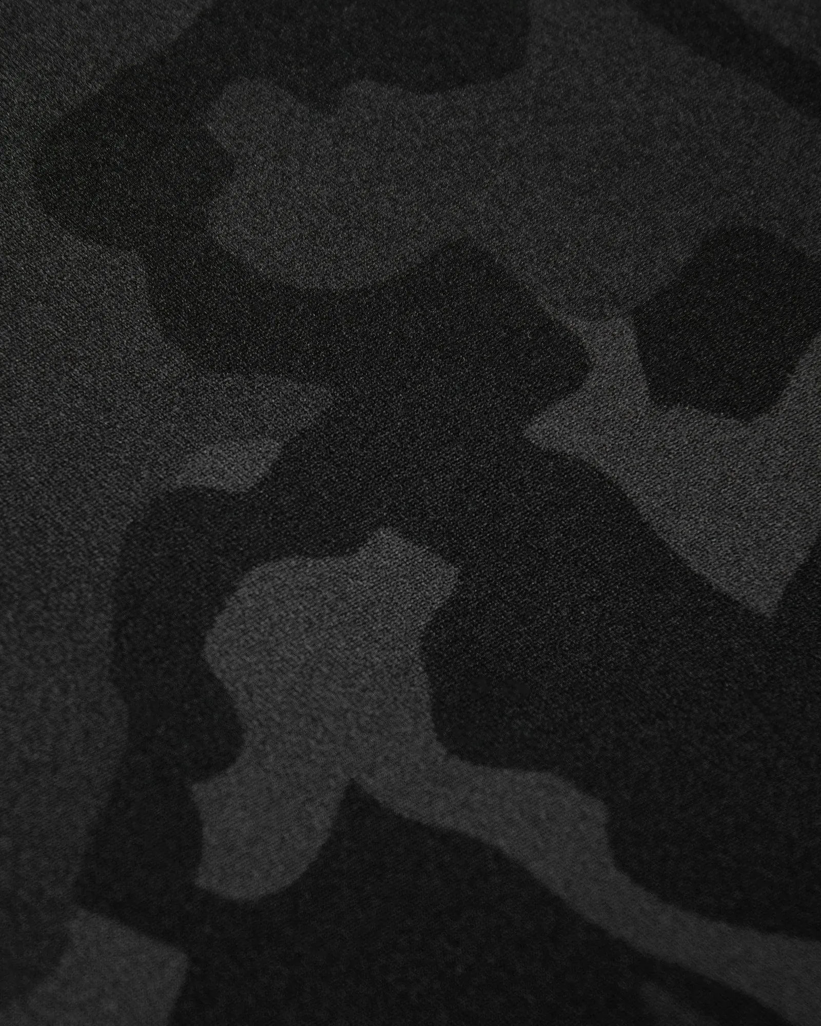 Fusion Mid Short Tights with Pockets - Black Camo