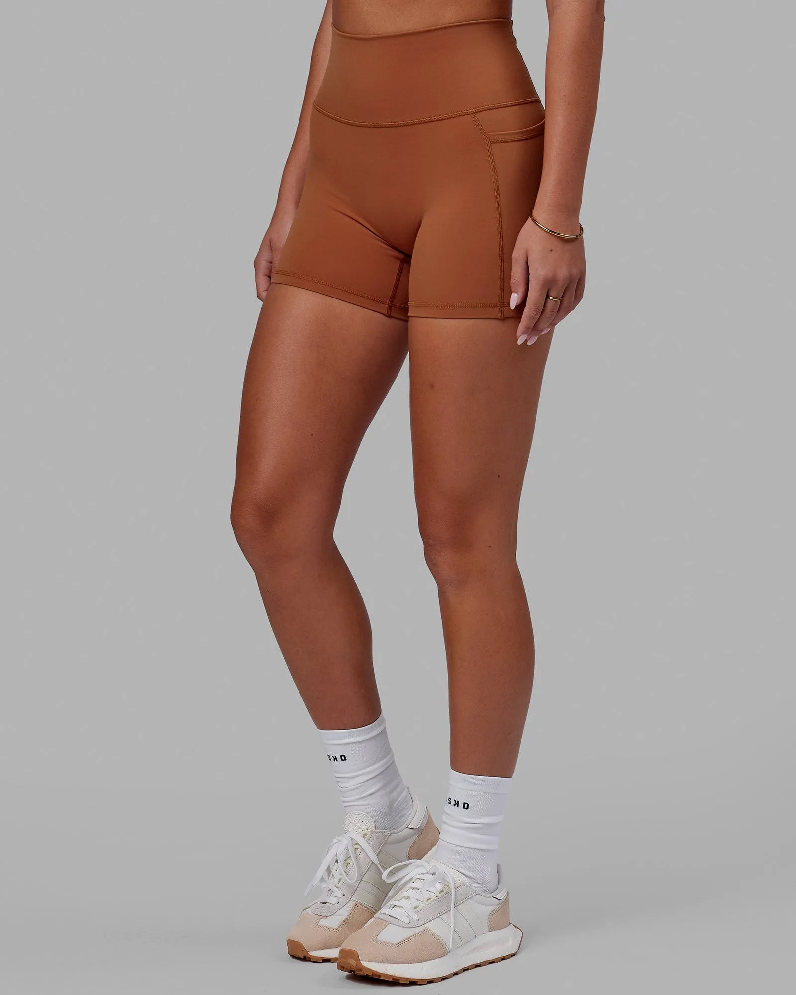 Fusion X-Short Tights with Pockets - Hazel