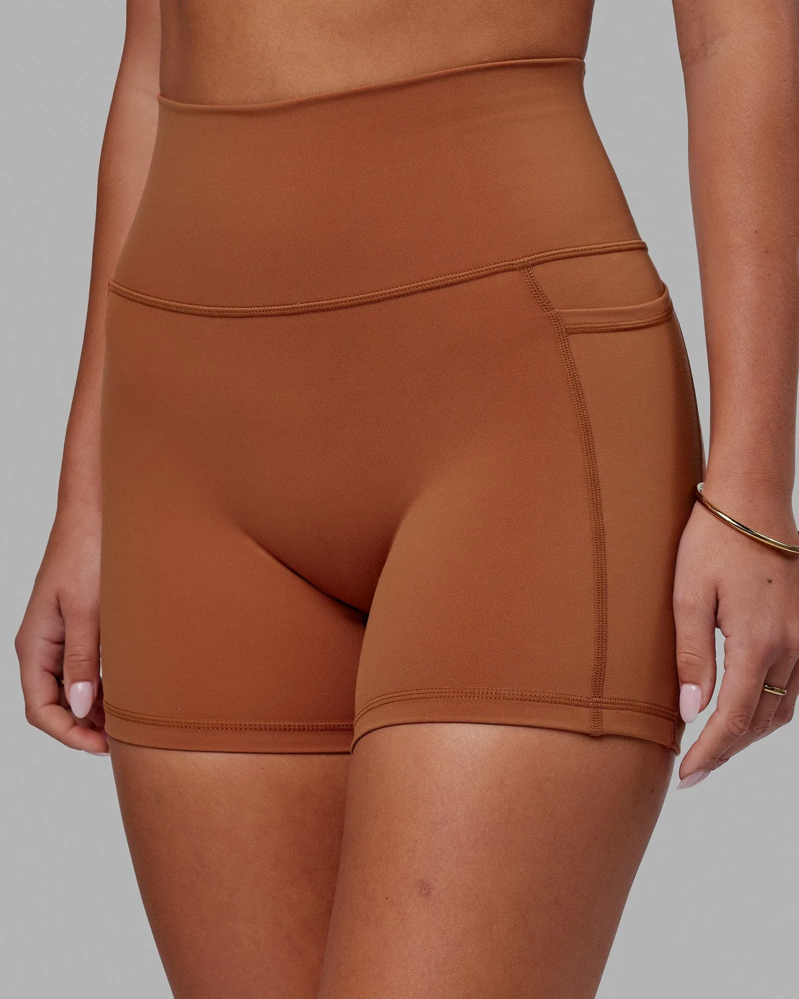 Fusion X-Short Tights with Pockets - Hazel
