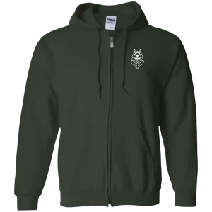 Gelezinis Vilkas - Men/Women Unisex Comfort Full-Zip Hoodie