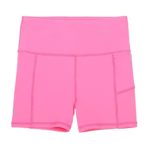 Girls Candy Pink Bike Shorts