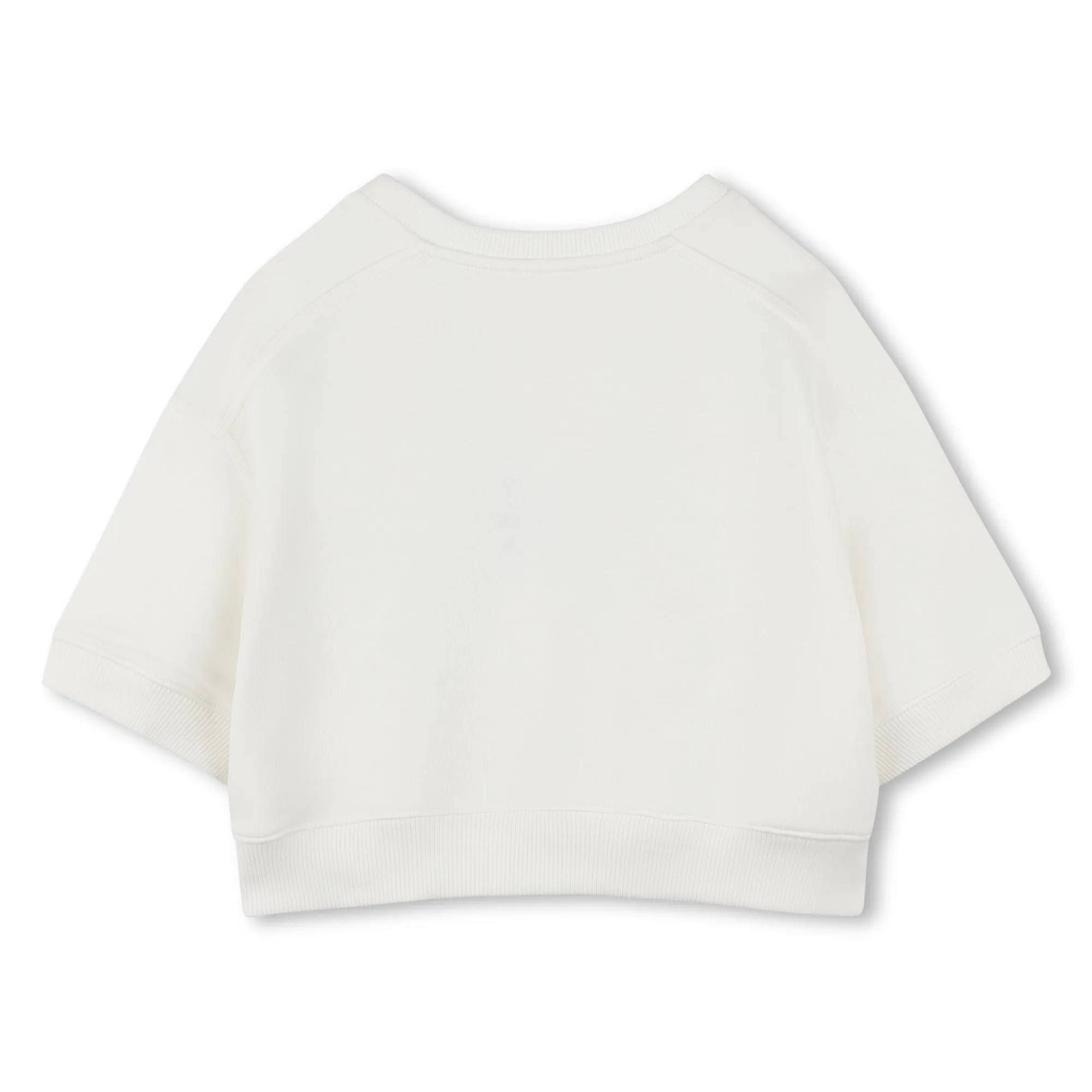 Girls Offwhite Logo Sweatshirt