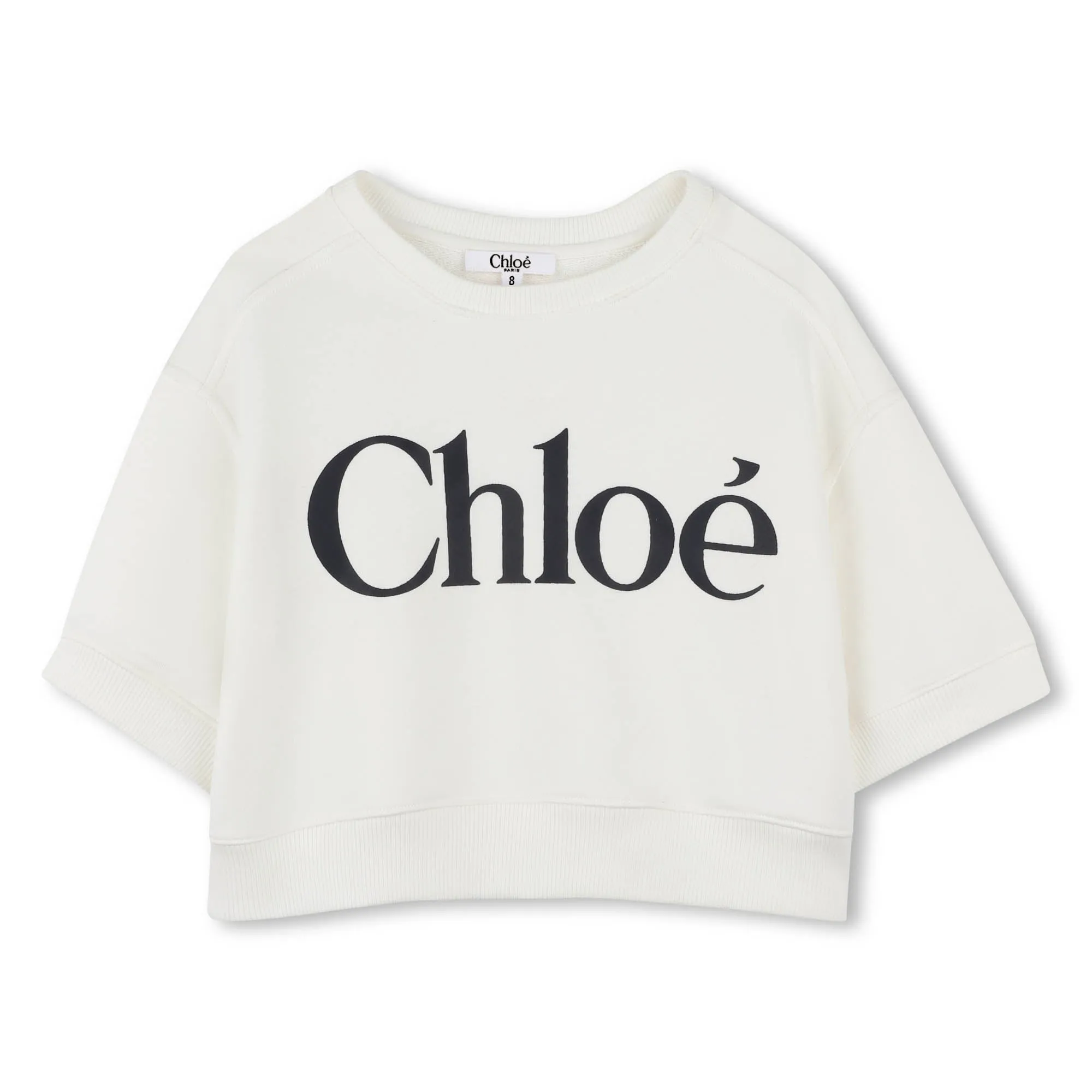 Girls Offwhite Logo Sweatshirt