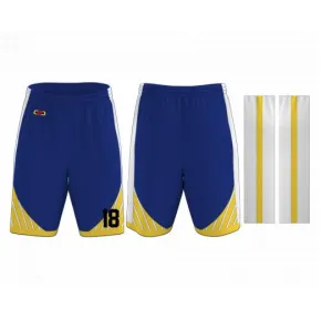 Golden State Warriors Core Shorts Above Knee Design Your Own Custom