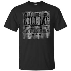 Grunt Design T-shirt Style Worn Label Pattern Start Running