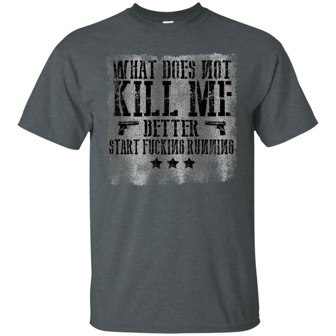 Grunt Design T-shirt Style Worn Label Pattern Start Running