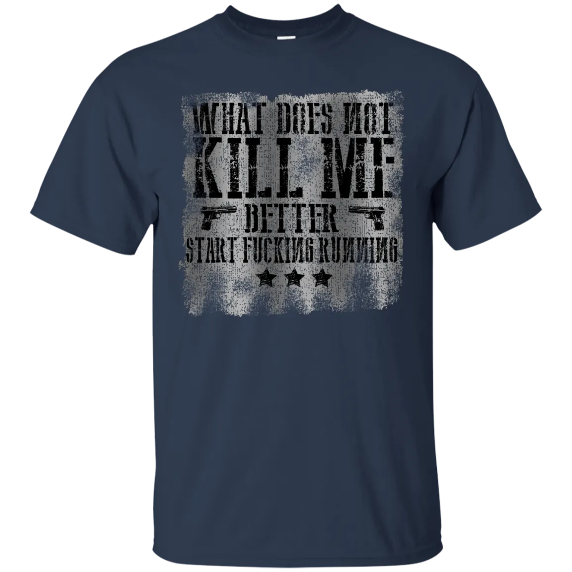 Grunt Design T-shirt Style Worn Label Pattern Start Running