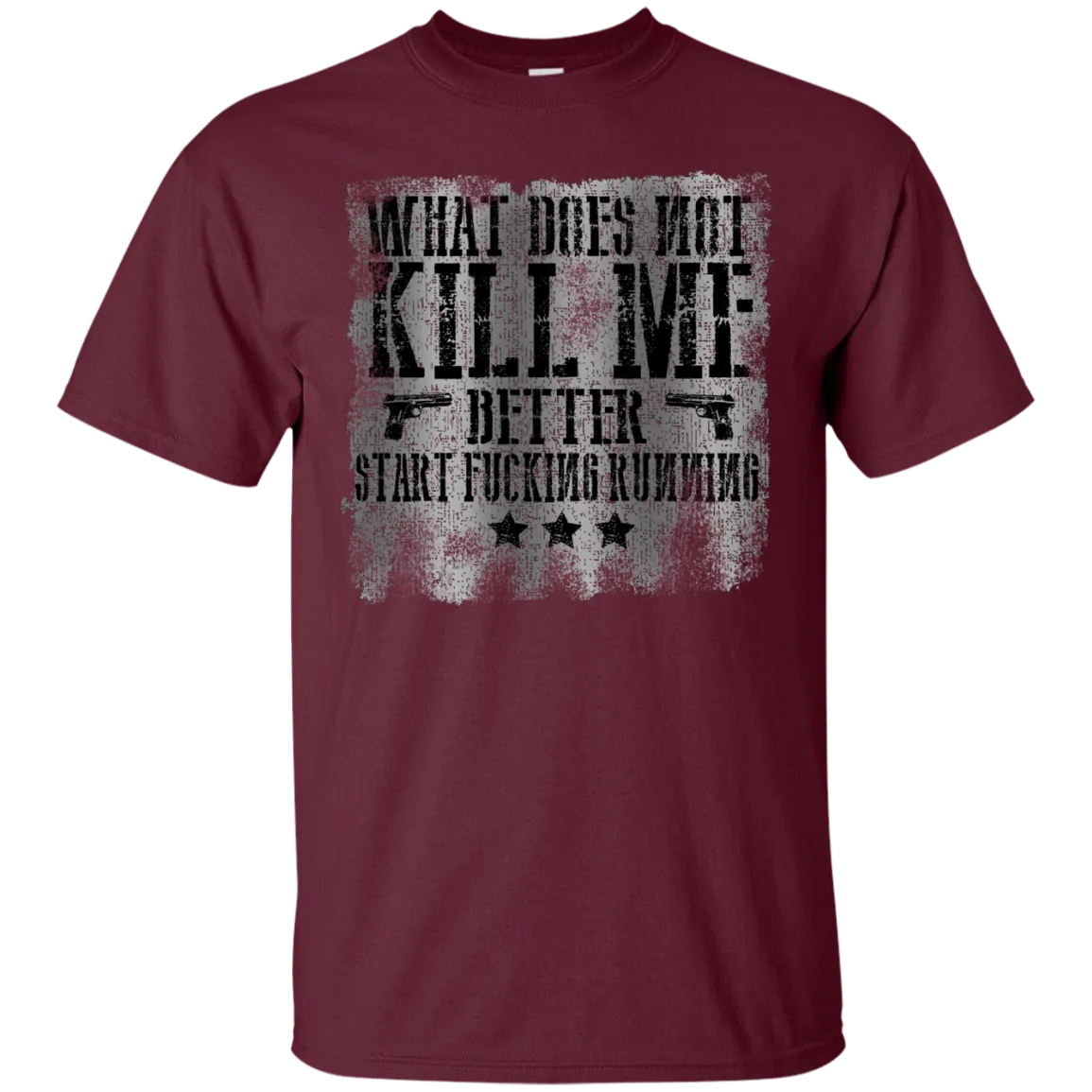 Grunt Design T-shirt Style Worn Label Pattern Start Running
