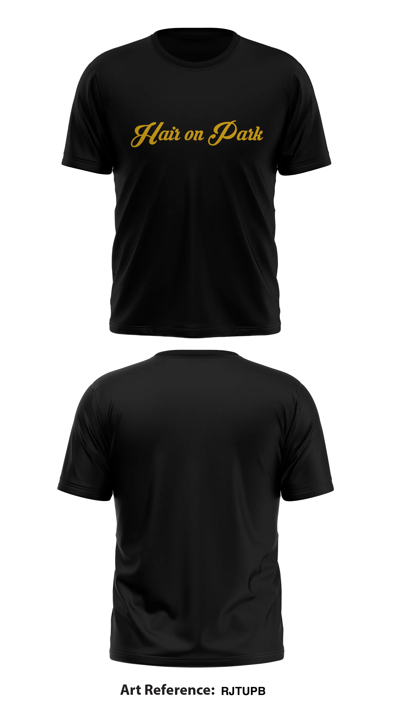 Hair On Park Store 1 Core Men's SS Performance Tee - RJTuPB
