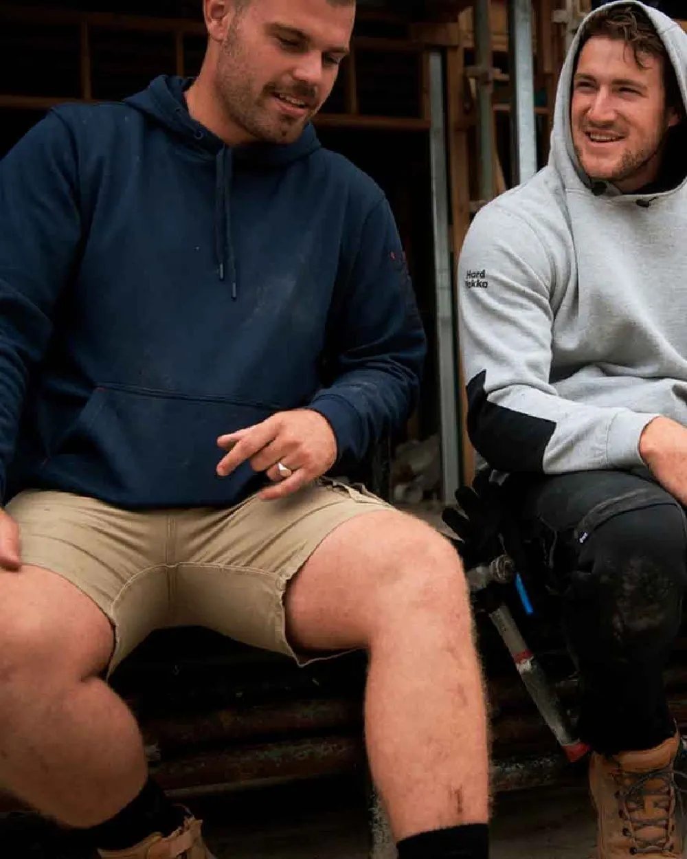 Hard Yakka Mens Brushed Fleece Hoodie