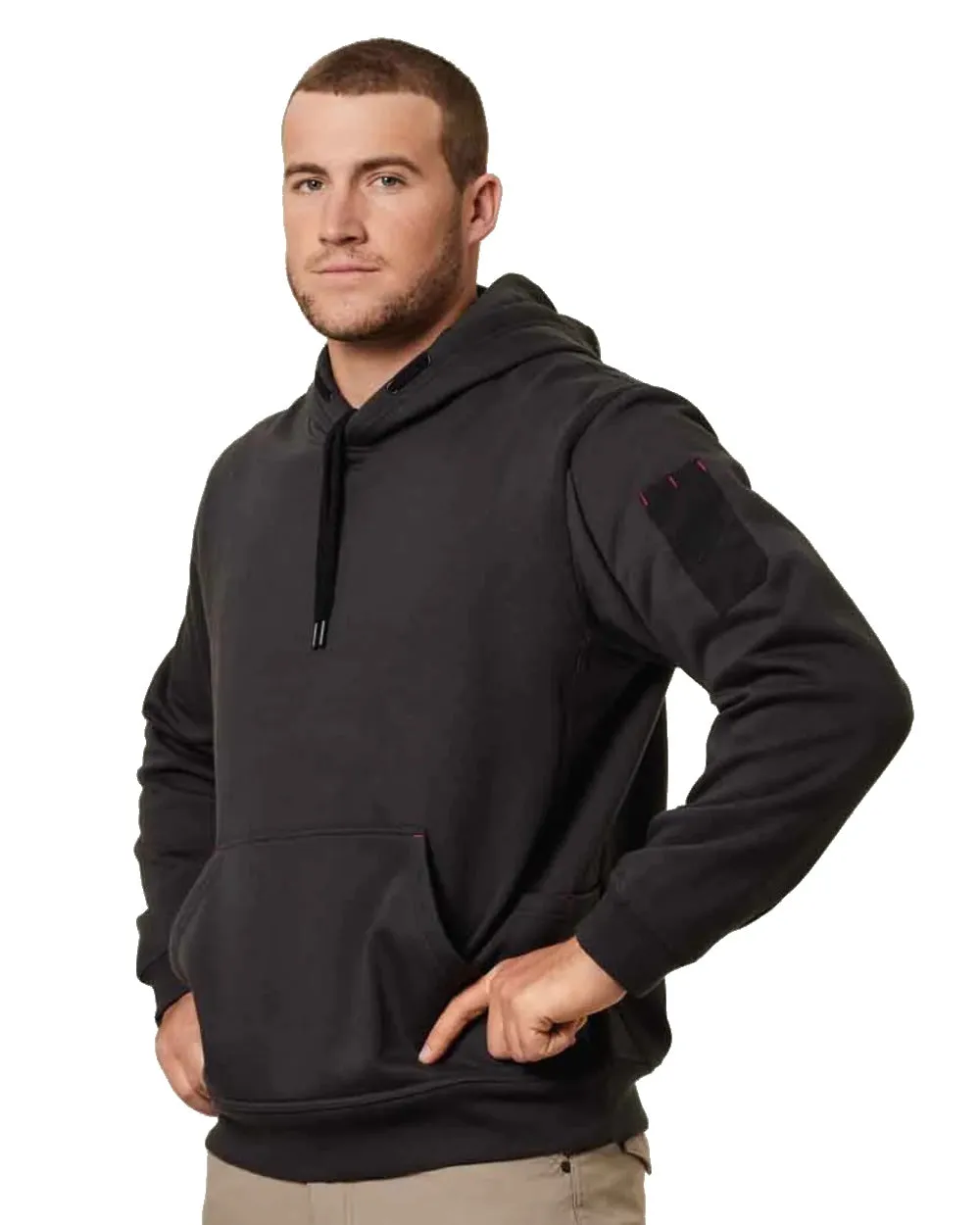 Hard Yakka Mens Brushed Fleece Hoodie