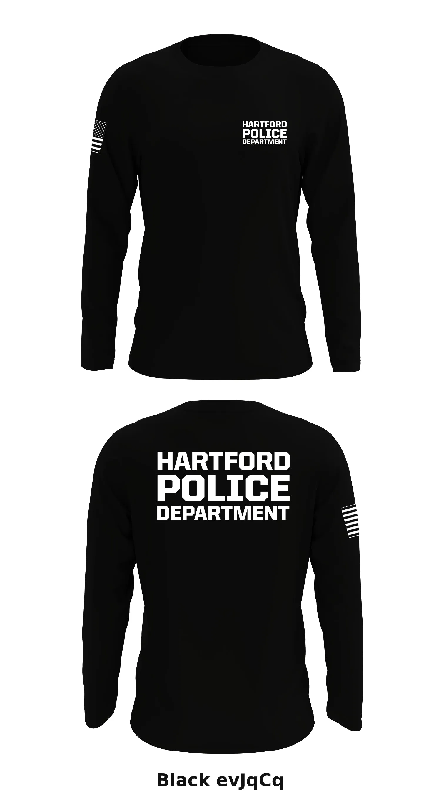 Hartford Police Department  Store 1 Core Men's LS Performance Tee - evJqCq