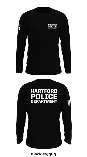 Hartford Police Department  Store 1 Core Men's LS Performance Tee - evJqCq