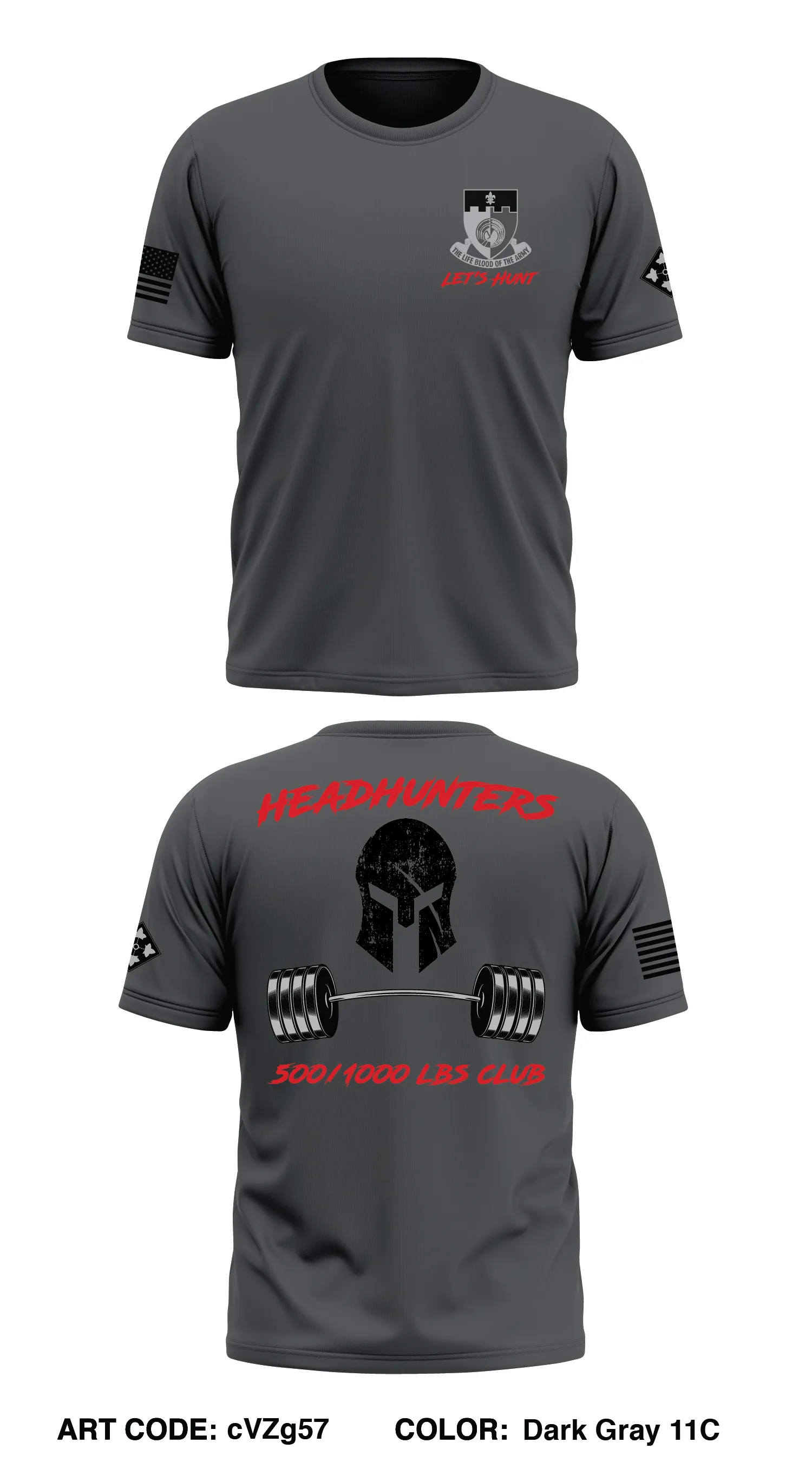 HHC, 64BSB, 3ABCT Store 1 Core Men's SS Performance Tee - cVZg57