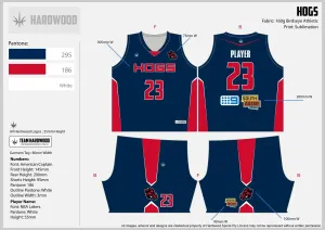 Hogs Basketball Uniform Set