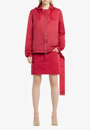 Hooded Lightweight Windbreaker Jacket