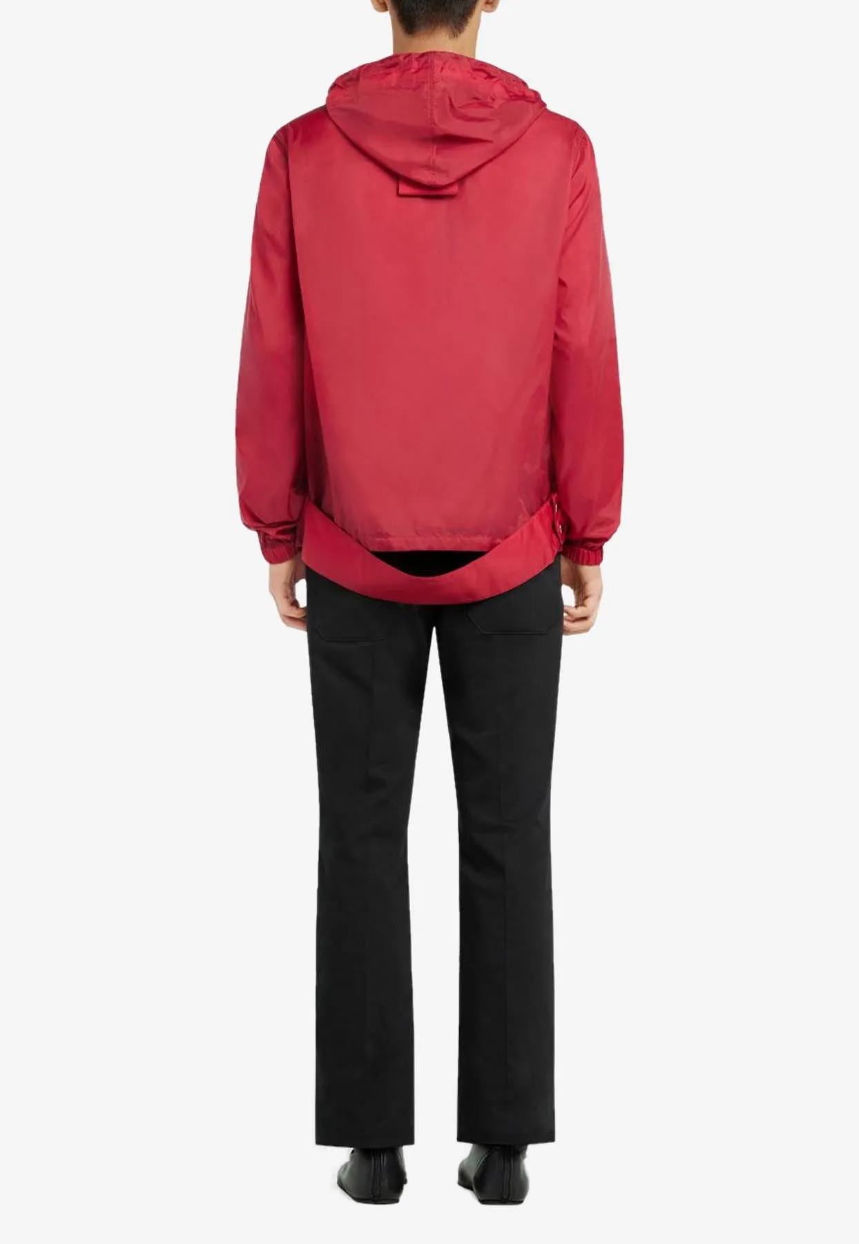 Hooded Lightweight Windbreaker Jacket